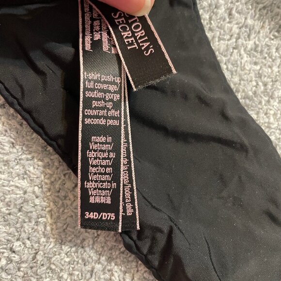 Victoria's Secret Front-Close T-shirt Push-Up Full Coverage 34 D - Picture 3 of 3